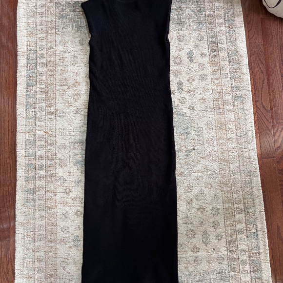 J.Crew NWT Sleeveless sweater-dress in stretch viscose blend black XXS - Picture 10 of 11